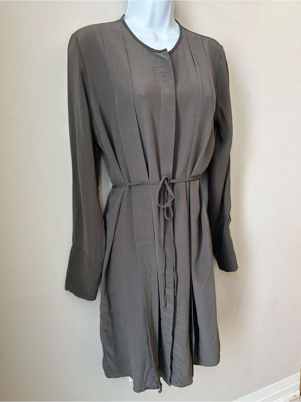 Club Monaco 100% Silk Dress - 90s Minimalism Quiet Luxury Minimalist